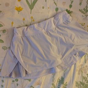 Lululemon Play Off the Pleats Lavender Skirt